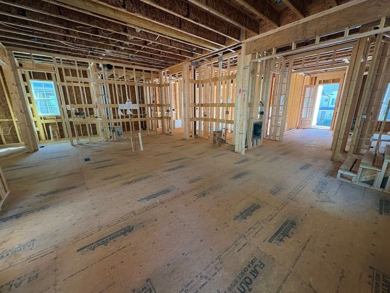 In-progress construction of a new home in Raleigh Proper, Raleigh, NC (Image 4).