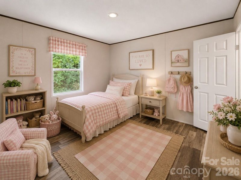Furnished interior view inside a new home in , Mooresboro (Image 7).