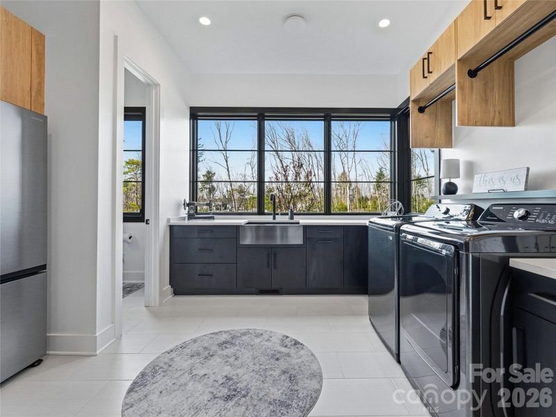 Furnished interior view inside a new home in , Asheville (Image 19).