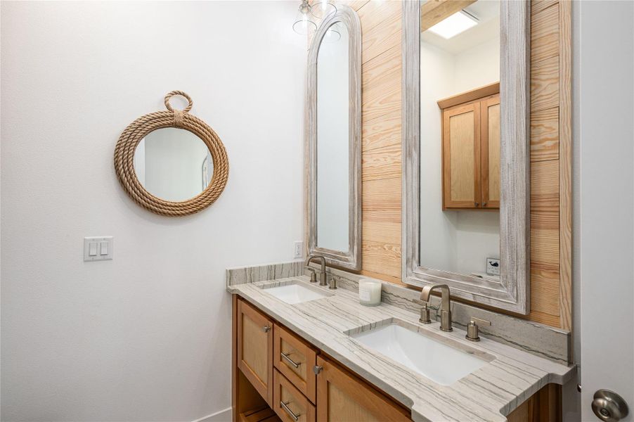 Furnished interior view inside a new home in , Bolivar Peninsula (Image 17).