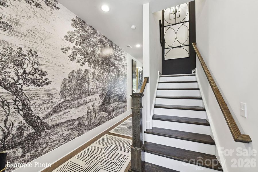 Spacious, unfurnished interior of a new home in Endhaven Terraces, Charlotte (Image 20). Spacious, unfurnished interior of a new home in Endhaven Terraces, Charlotte (Image 20).