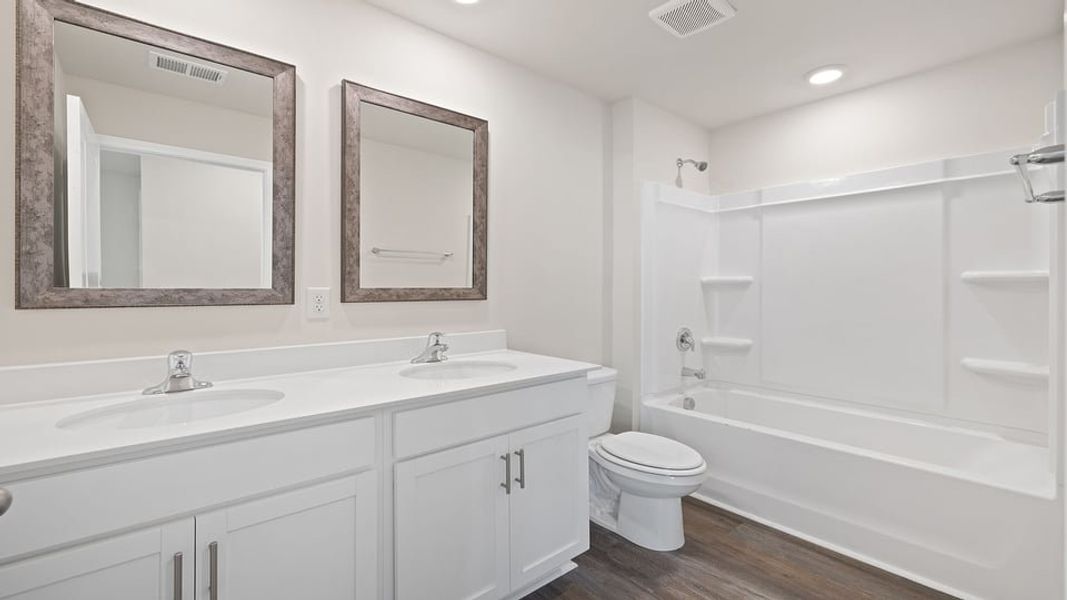 Furnished interior view inside a new home in Durbin Meadows, Fountain Inn (Image 10).