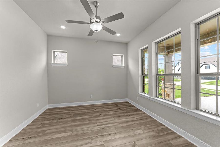 Spacious, unfurnished interior of a new home in South Pointe  Village Series, Mansfield (Image 25).