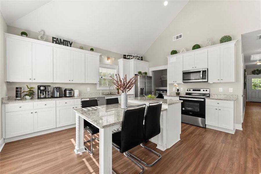Furnished interior view inside a new home in , Cleveland (Image 13).