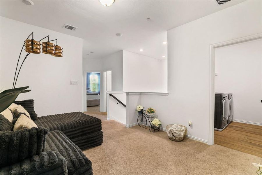Furnished interior view inside a new home in , Sachse (Image 9).
