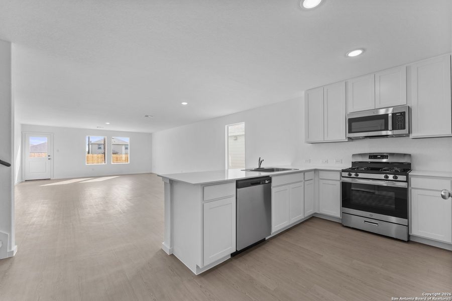 Furnished interior view inside a new home in Voss Farms: Watermill Collection, New Braunfels (Image 5).