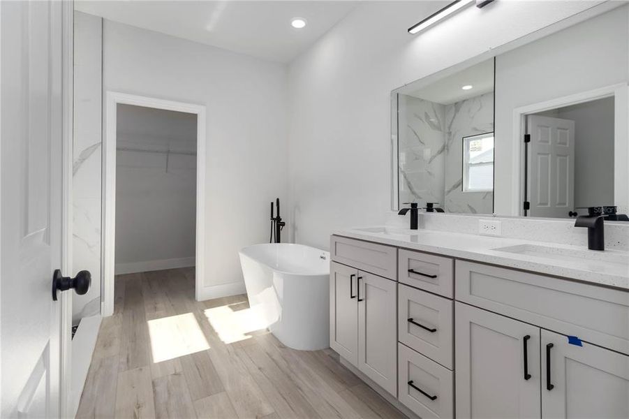 Furnished interior view inside a new home in , Palm Bay (Image 12). Furnished interior view inside a new home in , Palm Bay (Image 12).