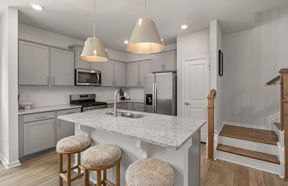 Furnished interior view inside a new home in Poets Walk, Whitsett (Image 14).