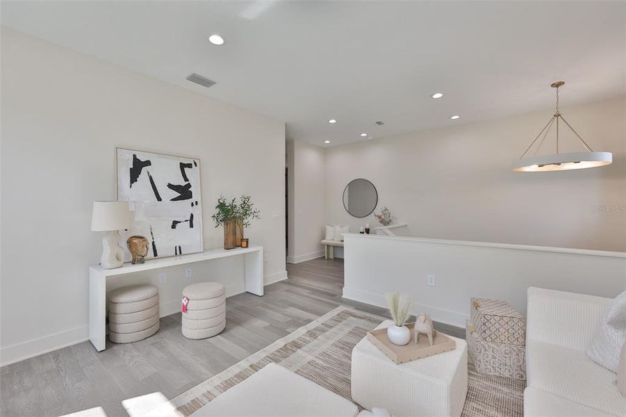 Furnished interior view inside a new home in , Tampa (Image 9).