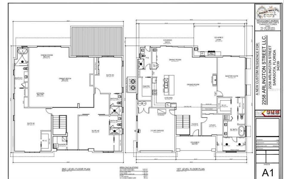 2D floor plan layout of this home in , Sarasota, FL (Image 4).