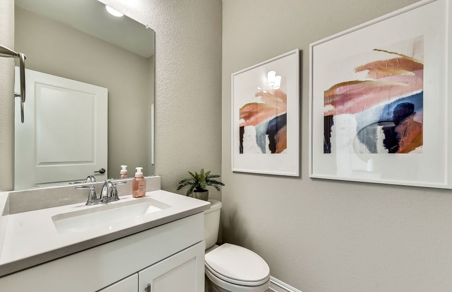Representative furnished interior of a home built from the Palisade by Pulte Homes in Anna Town Square, Anna (Image 6).