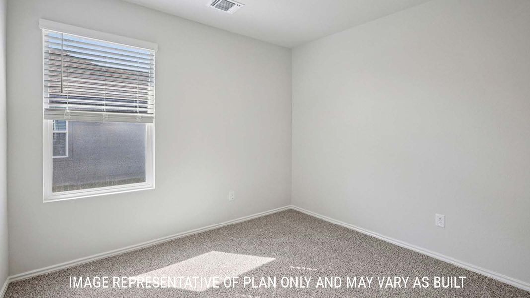 Spacious, unfurnished interior of a new home in The Villages at Schwertner Ranch, Jarrell (Image 21).