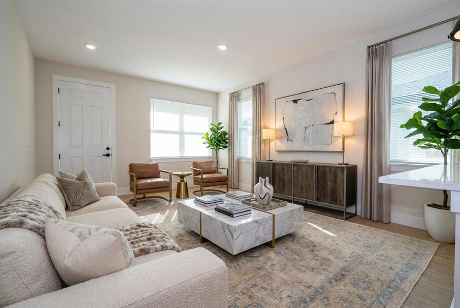 Furnished interior view inside a new home in , Apopka (Image 5). Furnished interior view inside a new home in , Apopka (Image 5).