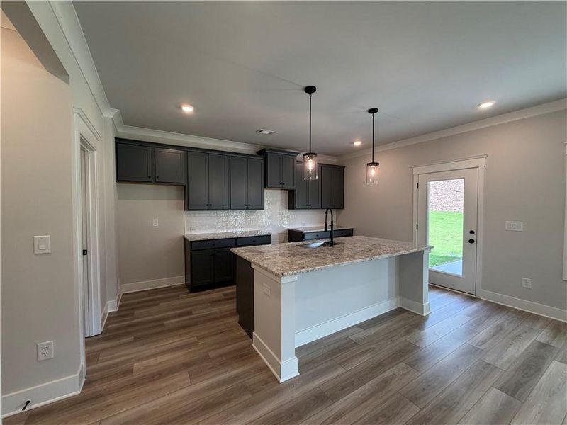 Furnished interior view inside a new home in Mallard’s Landing, Jefferson (Image 6).