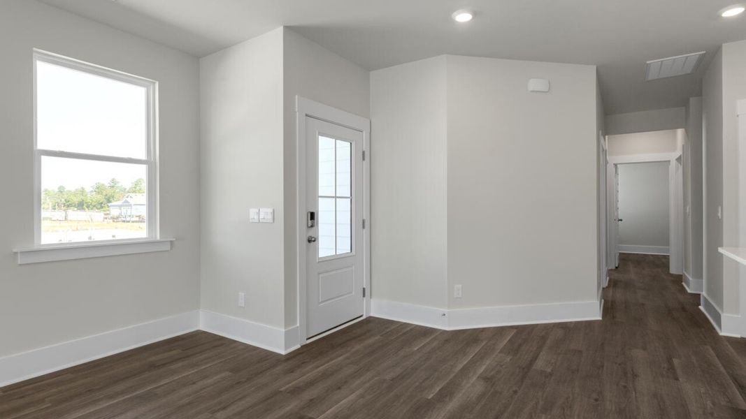 Spacious, unfurnished interior of a new home in Indigo Preserve Townhomes, Leland (Image 10).