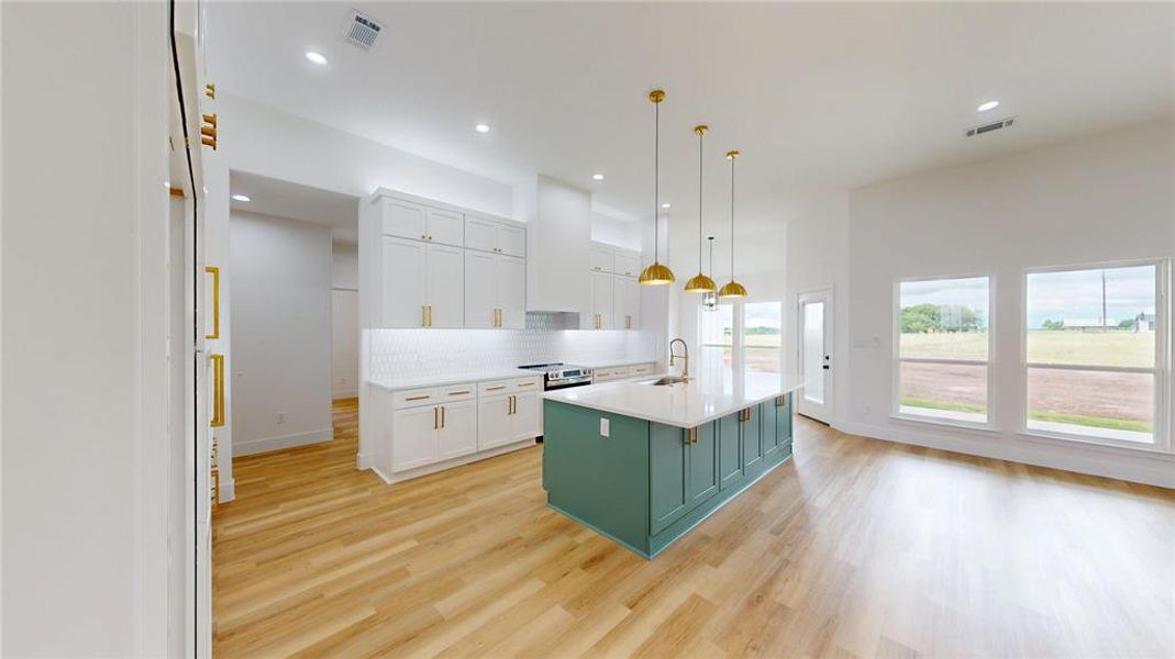 Furnished interior view inside a new home in , Greenville (Image 5).