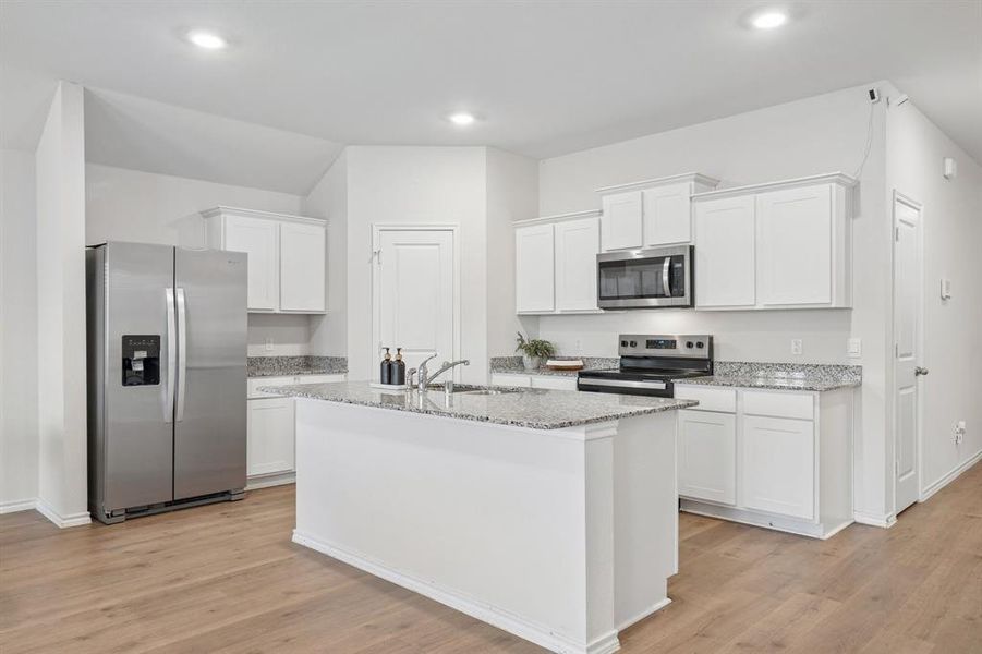Furnished interior view inside a new home in Frontier Pointe, Princeton (Image 11).