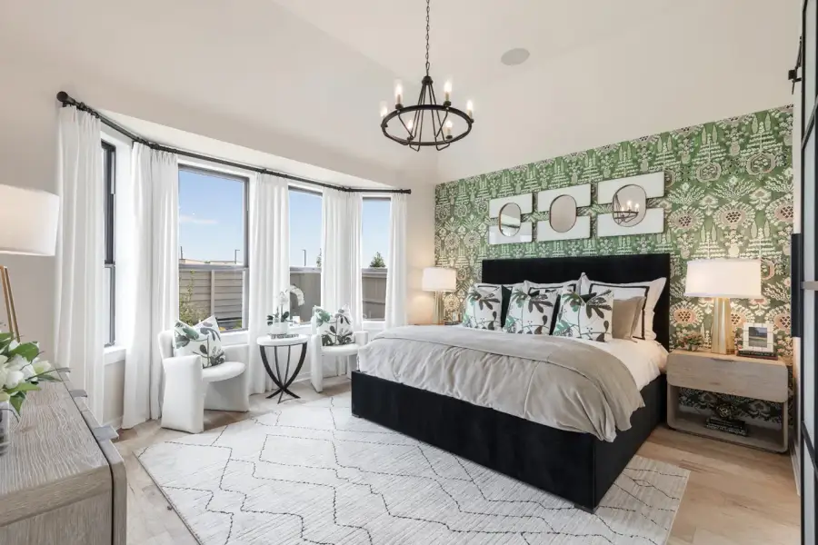 Representative Primary Bedroom - some options shown