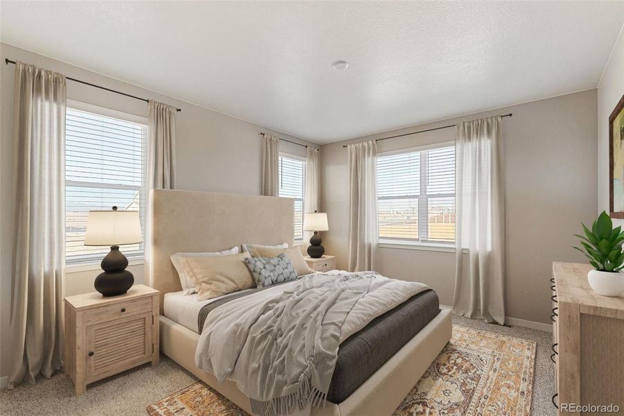 Furnished interior view inside a new home in Spring Valley Ranch, Elizabeth (Image 5).