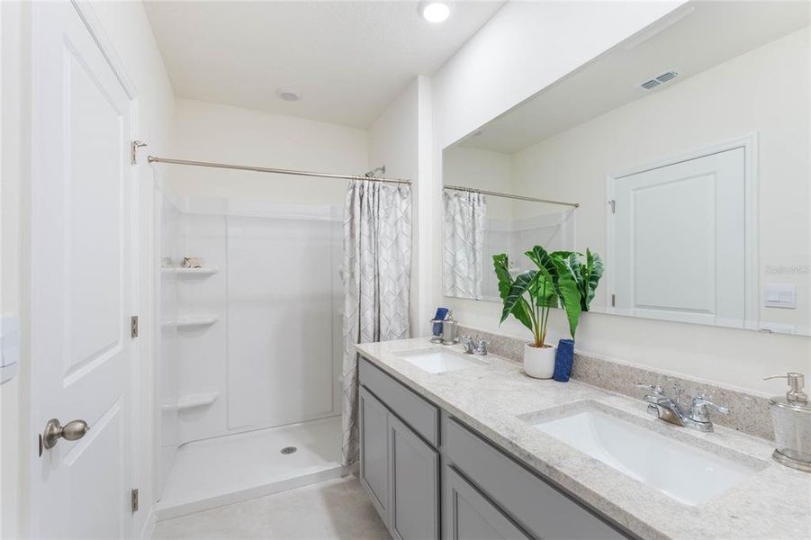 Furnished interior view inside a new home in , Umatilla (Image 4). Furnished interior view inside a new home in , Umatilla (Image 4).