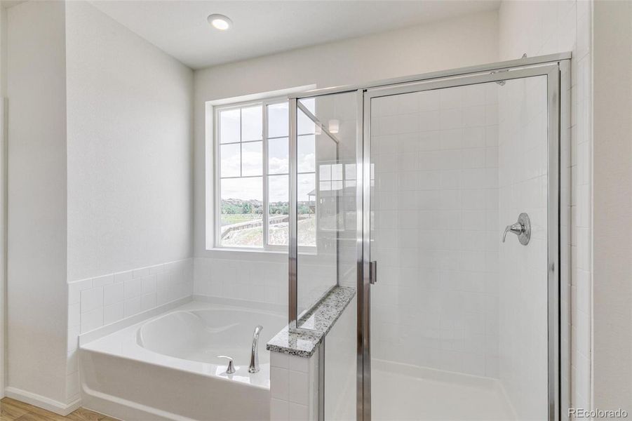 Furnished interior view inside a new home in Terrain Oak Valley, Castle Rock (Image 9).