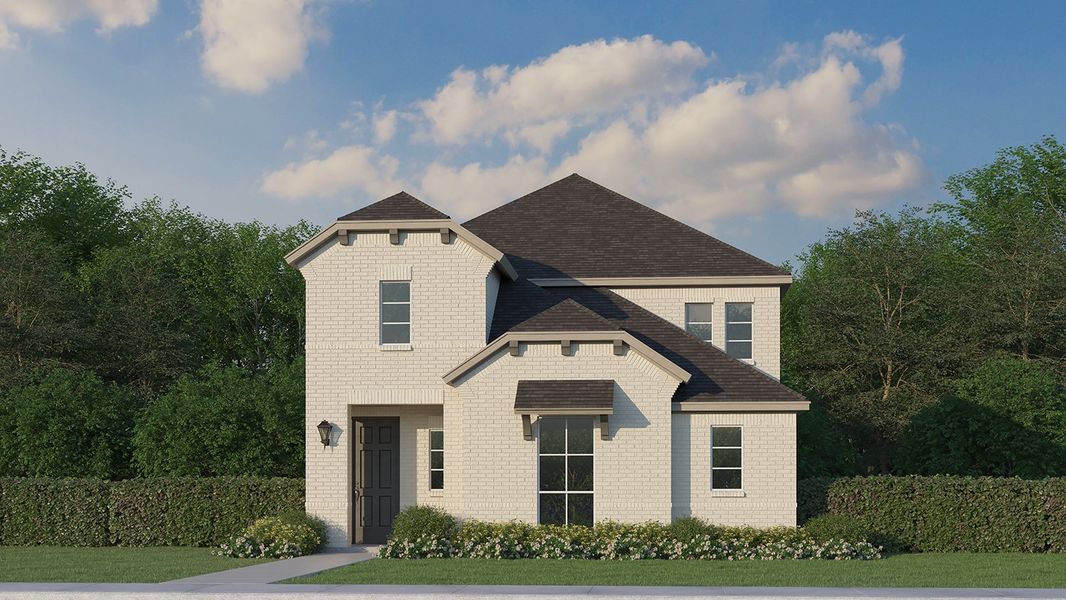Plan 1460 Elevation B