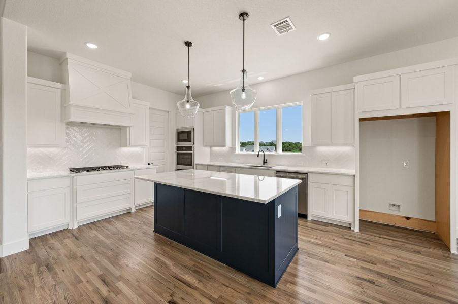 Furnished interior view inside a new home in Parks of Aledo, Aledo (Image 6).