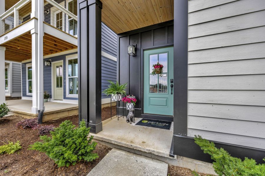 Representative exterior photo of a completed home built from the Henley by Parkside Builders in The Parks of Mill Town, Chattanooga, TN (Image 22).