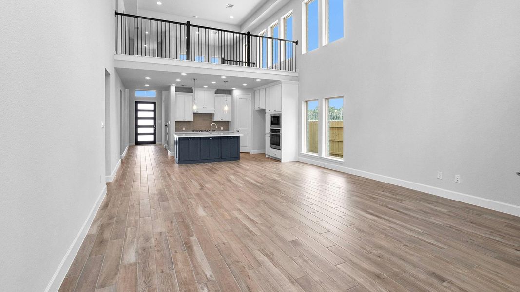 Spacious, unfurnished interior of a new home in Artavia 50', Conroe (Image 7). Spacious, unfurnished interior of a new home in Artavia 50', Conroe (Image 7).