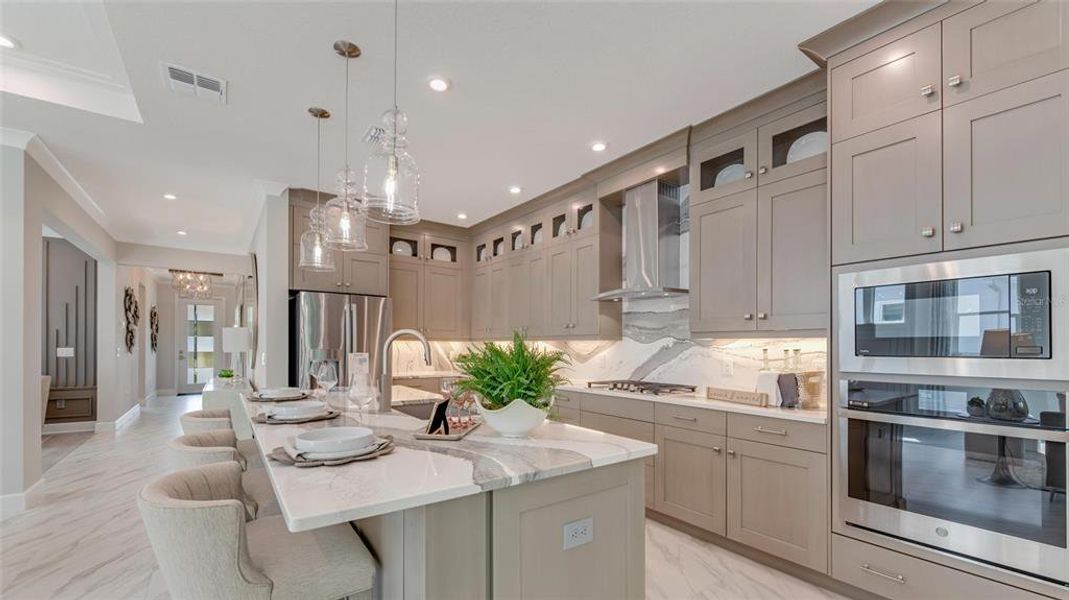 Furnished interior view inside a new home in Cresswind DeLand, Deland (Image 13).