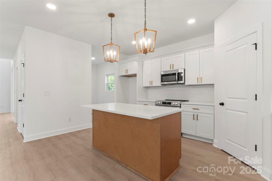 Furnished interior view inside a new home in , Harrisburg (Image 9).