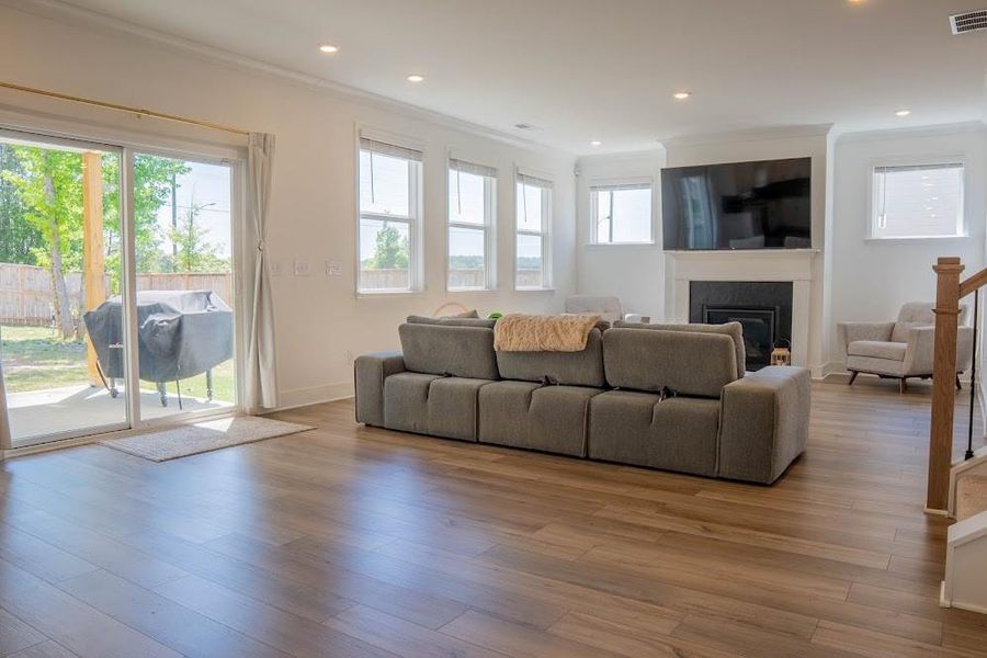 Furnished interior view inside a new home in Park at Ansleigh Farms, Dallas (Image 10).