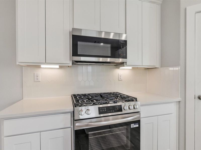 Furnished interior view inside a new home in Lakes at Black Oak, Magnolia (Image 11).