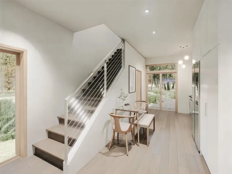 Furnished interior view inside a new home in , Austin (Image 2). Furnished interior view inside a new home in , Austin (Image 2).