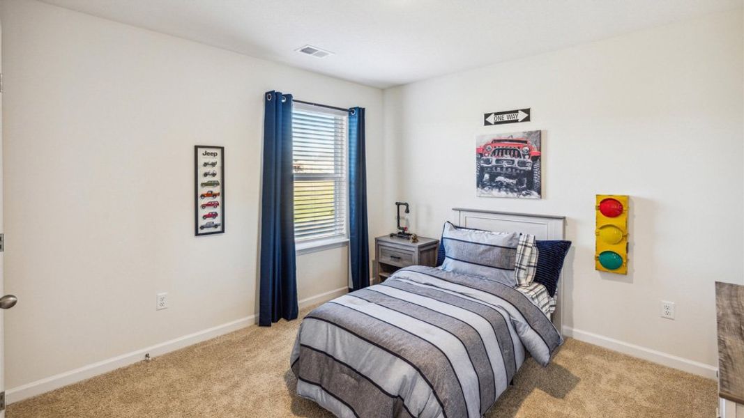 Furnished interior view inside a new home in Keebler Meadows, Johnson City (Image 23).