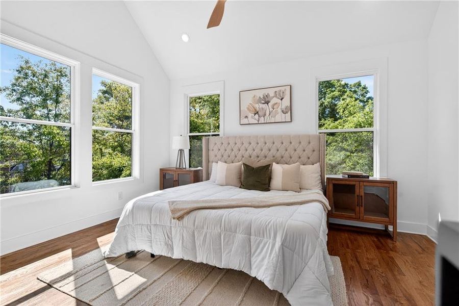 Furnished interior view inside a new home in , Atlanta (Image 16).