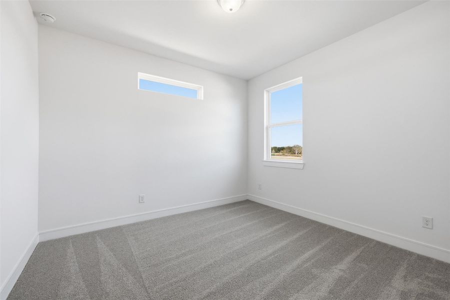 Spacious, unfurnished interior of a new home in Bridgeland Central, Cypress (Image 34). Spacious, unfurnished interior of a new home in Bridgeland Central, Cypress (Image 34).