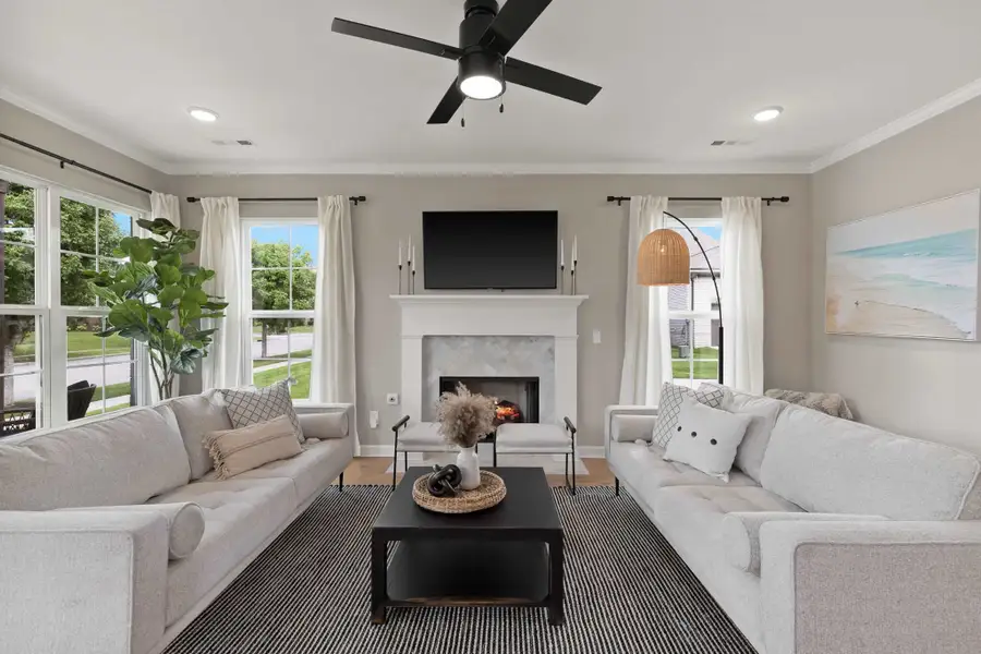 Furnished interior view inside a new home in , Gallatin (Image 8). Furnished interior view inside a new home in , Gallatin (Image 8).