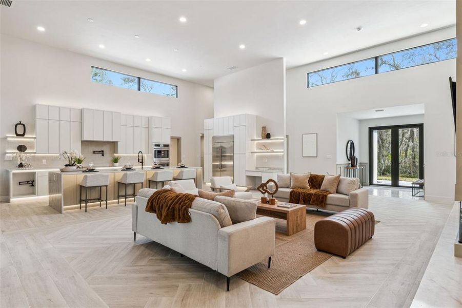 Furnished interior view inside a new home in , Winter Springs (Image 10).