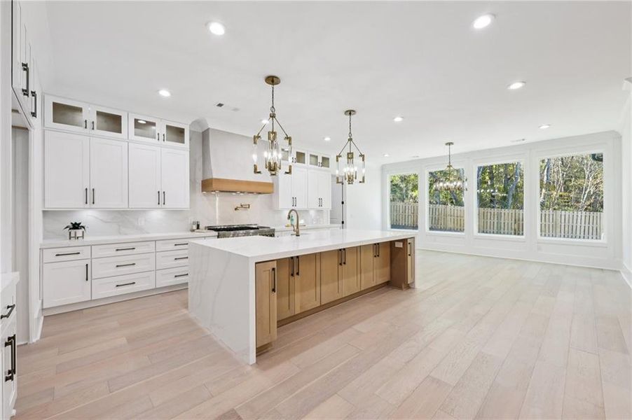 Furnished interior view inside a new home in , Buford (Image 8).