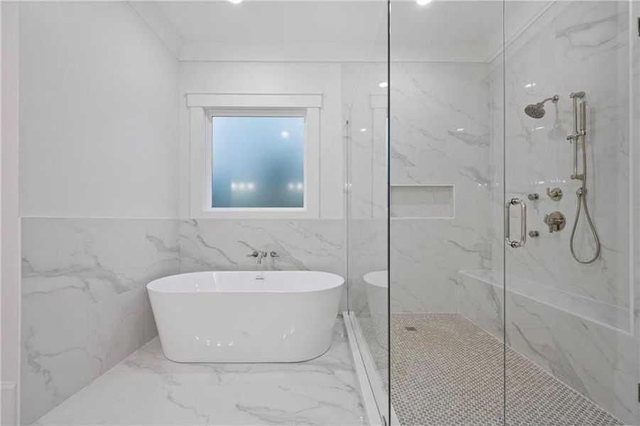 Furnished interior view inside a new home in , Dacula (Image 17).