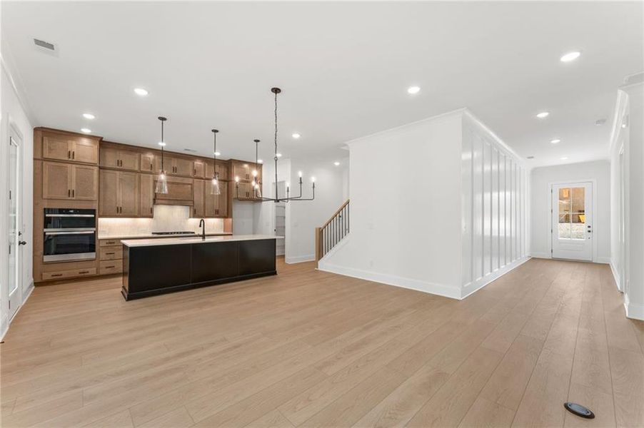 Furnished interior view inside a new home in Linden Grove, Powder Springs (Image 7).