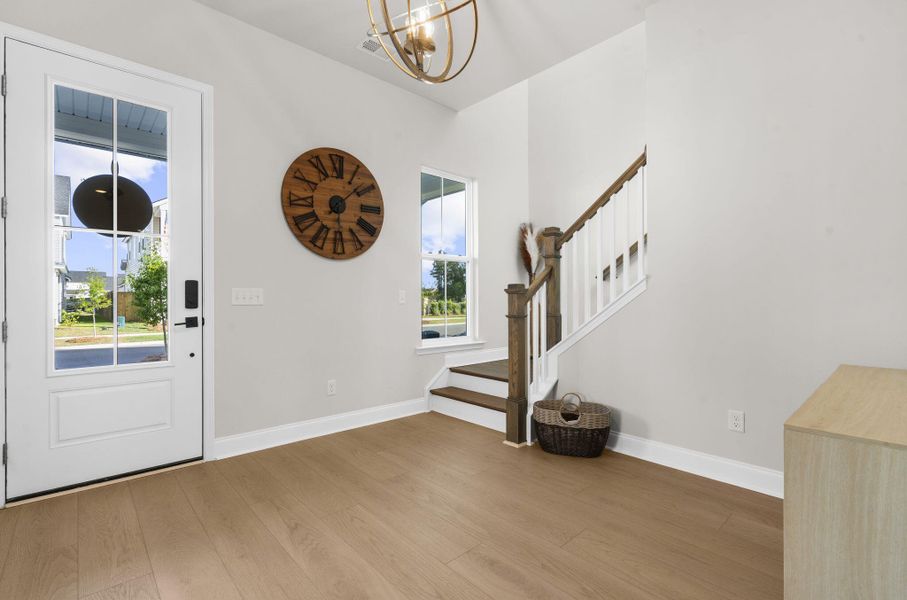 Spacious, unfurnished interior of a new home in Heron's Walk at Summers Corner, Summerville (Image 24).