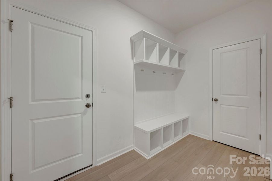 Garage entry