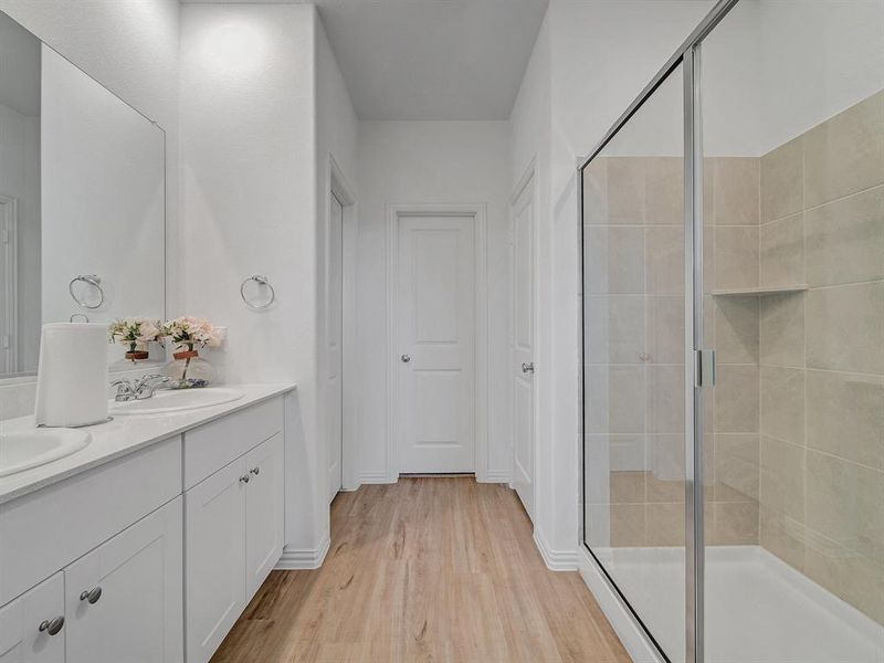 Furnished interior view inside a new home in Bridgewater: Classic Collection, Princeton (Image 8). Furnished interior view inside a new home in Bridgewater: Classic Collection, Princeton (Image 8).