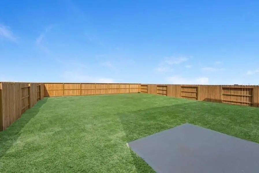 Exterior details and patio area of a home in Sunterra Lakes, Brookshire (Image 4). Exterior details and patio area of a home in Sunterra Lakes, Brookshire (Image 4).
