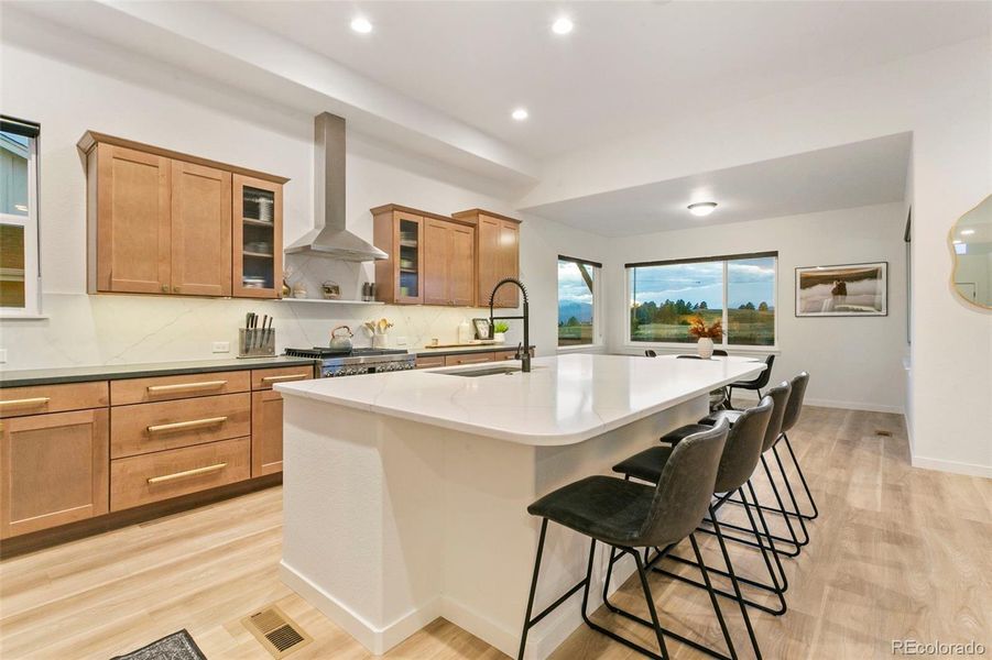 Furnished interior view inside a new home in , Colorado Springs (Image 4).
