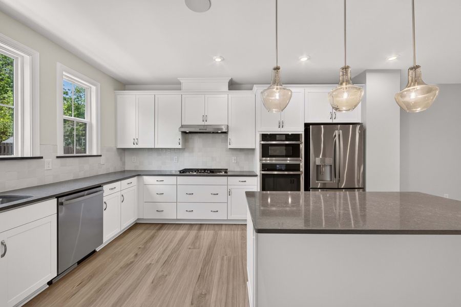 Furnished interior view inside a new home in Old Town Village, Waxhaw (Image 12).