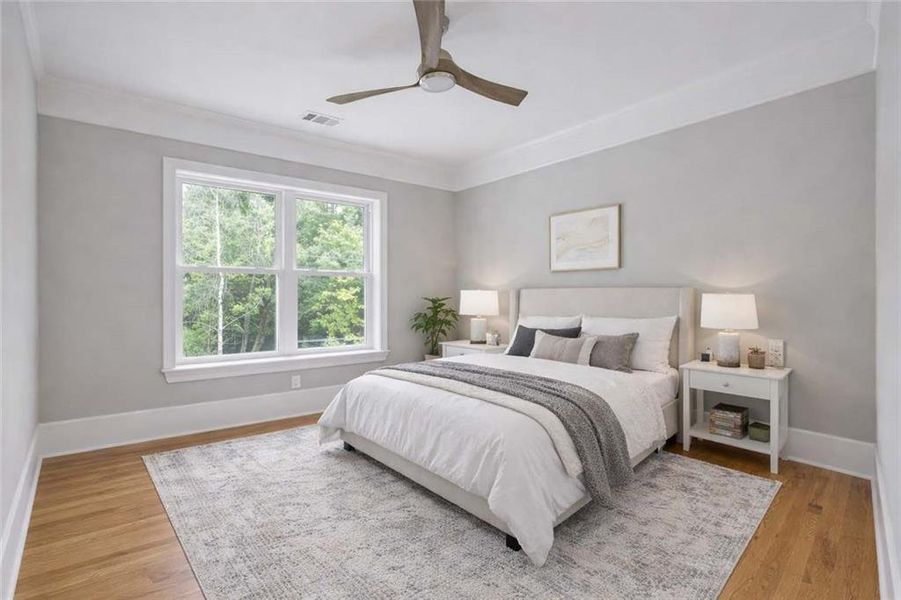 Furnished interior view inside a new home in , Fairburn (Image 12). Furnished interior view inside a new home in , Fairburn (Image 12).