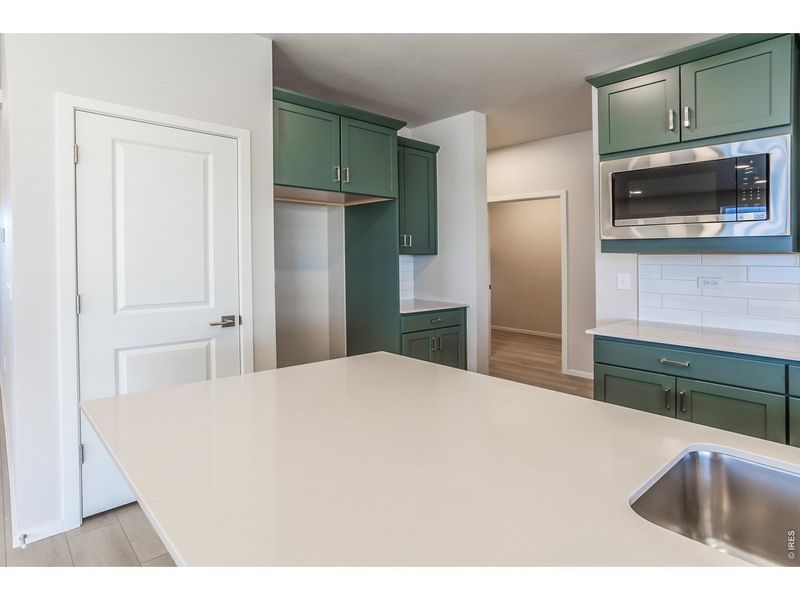 Furnished interior view inside a new home in Prairie Song Story Collection - Single Family Homes, Windsor (Image 15).